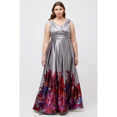 Robe de soirée, bordure, ligne en A ULLA POPKEN