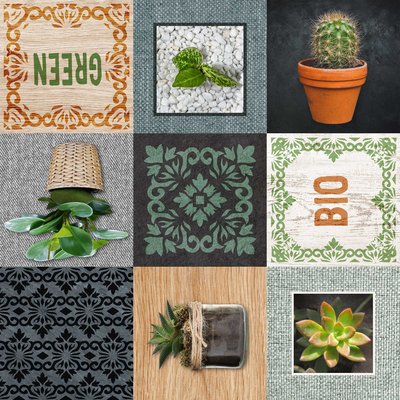 Rouleau de nappe toile ciree Alicante 20m DOUCEUR D'INTÉRIEUR