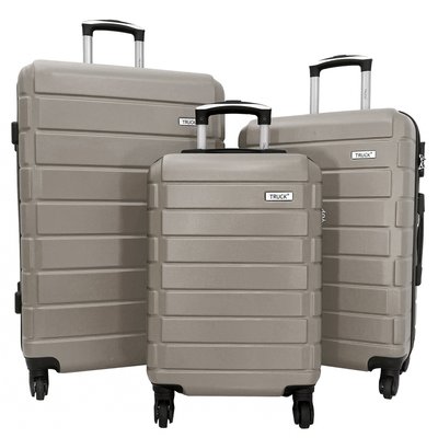 Lot 3 valises dont 1 valise cabine rigides TRUCK