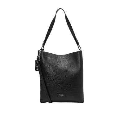 Sac Hobo modèle Brinja, taille moyenne en cuir de vachette grainé MARC O'POLO