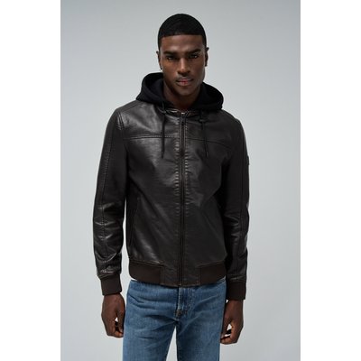 BLOUSON EFFET CUIR SALSA JEANS