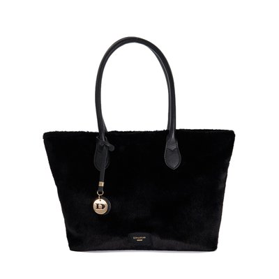 Sac à bandoulière en imitation fourrure - DUFFYO DUNE LONDON