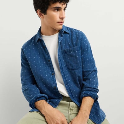 Chemise Coupe Regular À Imprimé Géométrique PEPE JEANS