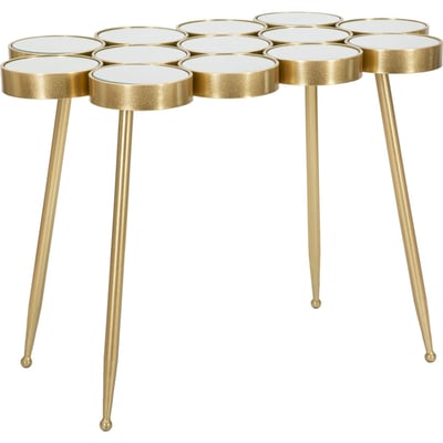 Table console miroir et fer GLAM RECOLLECTION