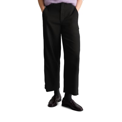 Pantalon ample en polyester recyclé, viscose et élasthanne MARC O’POLO DENIM