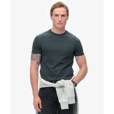 T-shirt délavé à poche Essential SUPERDRY