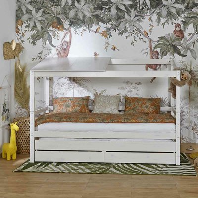 Lit cabane gigogne Bois massif  ALMA AKITEN RETAIL
