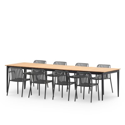Set de jardin, 8 places, OTTAWA & CORA DEFORA HOME