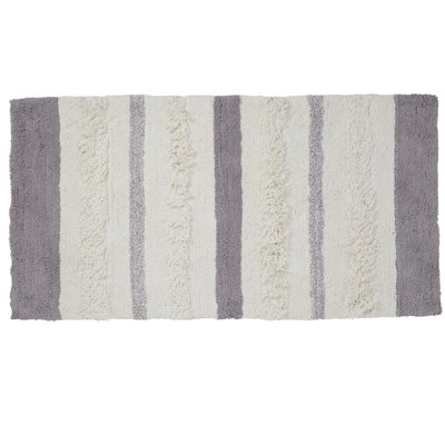 Tapis de bain déco en coton tufté CHRIS GUY LEVASSEUR