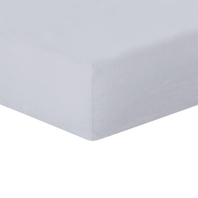 Drap housse lin lavé HORTENSE FEBRONIE