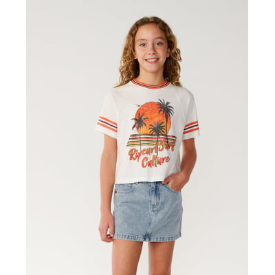 T-shirt enfant SURF CULTURE CROP RIP CURL