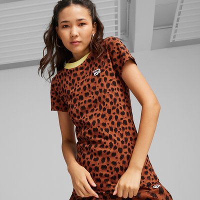 T-shirt Downtown kitten coupe slim PUMA