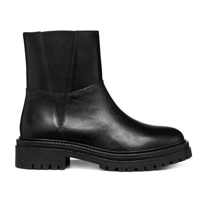 Bottines in leer Iridea GEOX