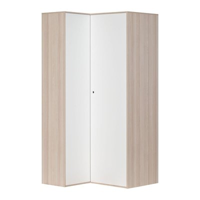 Armoire d'angle 6 Étagères et 2 Penderies - Spot CALICOSY