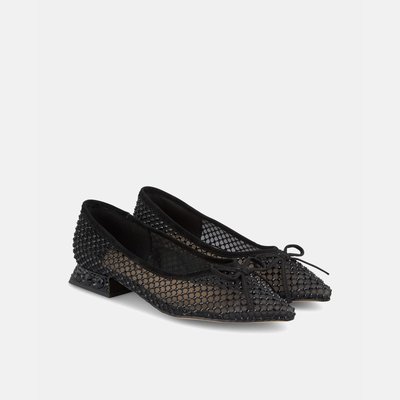 Ballerines plates en maille à bout pointu ALMA EN PENA