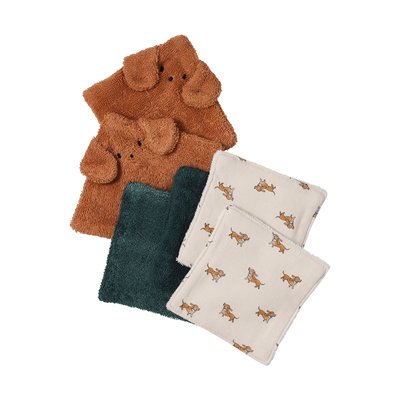 Lot de 6 lingettes lavables VERTBAUDET