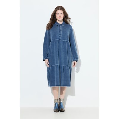Robe en molleton à volants ULLA POPKEN