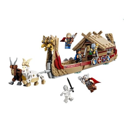 Marvel Le drakkar de Thor LEGO