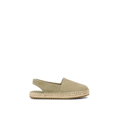 Espadrilles slingback en cuir de chèvre suédé MARC O'POLO