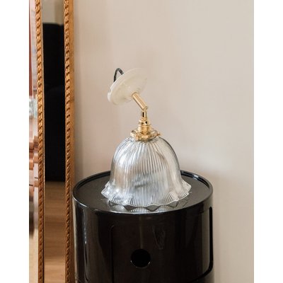 Applique en verre Suzette N°34 - Bon état DEBONGOUT