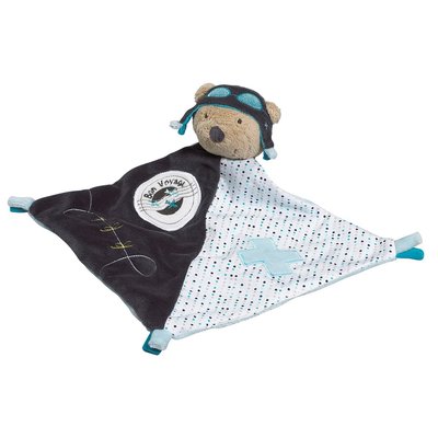 Doudou Mouchoir en velours SAUTHON