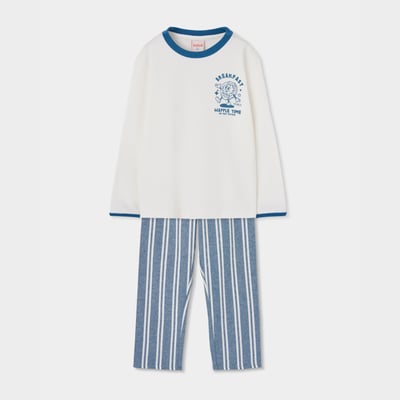 Pyjama maille garçon et imprimé BOBOLI