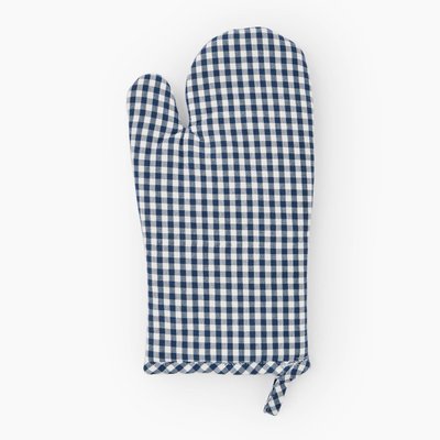 Moufle de cuisine vichy, 16x33cm, coton MONOPRIX