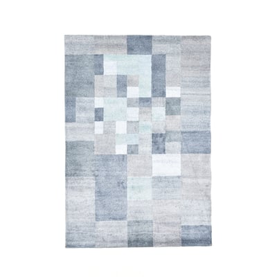 Tapis tufté main en viscose THEKO