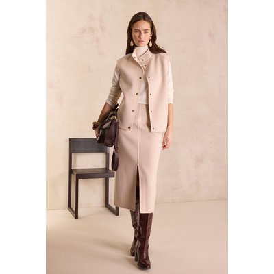 Jupe droite en 100% laine OLIVIA Maison 123