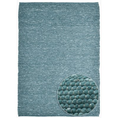 Tapis réversible en laine foulée tissé à la main aux couleurs vives - Alpen THEKO