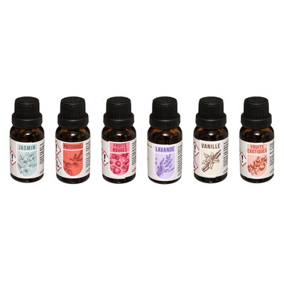 Lot de 6 huiles de fragance KILI ATMOSPHERA