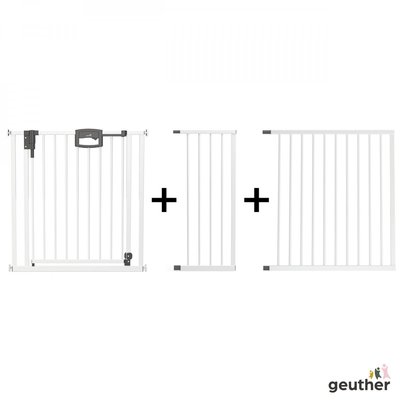 Barrière de porte à pression Easylock Plus métal184,5 cm 192,5 cm GEUTHER