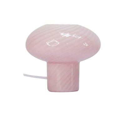 Lampe à poser verre rose Candy MILLUMINE