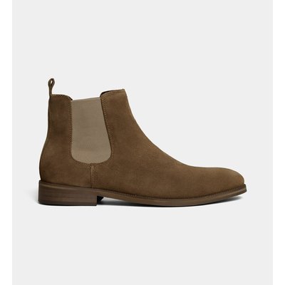 Boots Chelsea Laurent En Cuir Velours COMPTOIR GL