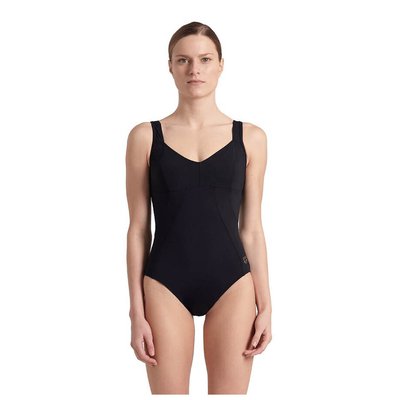Banador negro mujer reductor La Redoute