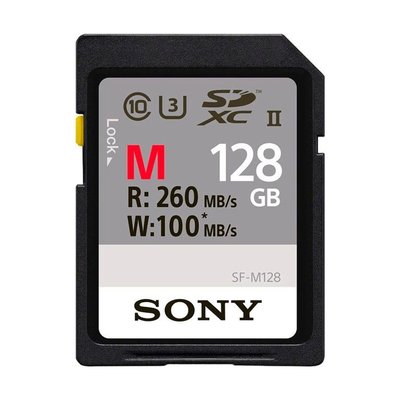 Carte Sd Uhs-ii M Series Cl10 U3 128go SONY