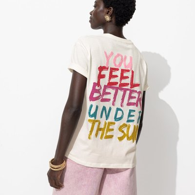 T-shirt à message dos PROMOD