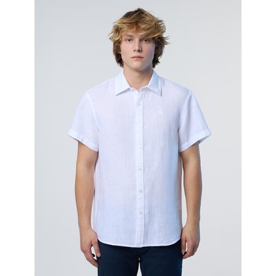 Chemise en lin à manches courtes NORTH SAILS