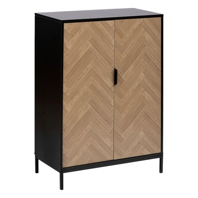 Buffet 2 portes en bois et métal CHEVRONS ATMOSPHERA