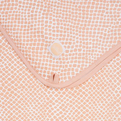 Couverture bébé 75x100 cm Jersey Snake Pale Pink JOLLEIN