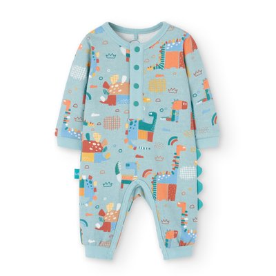 Barboteuse en coton avec ouvertures BOBOLI