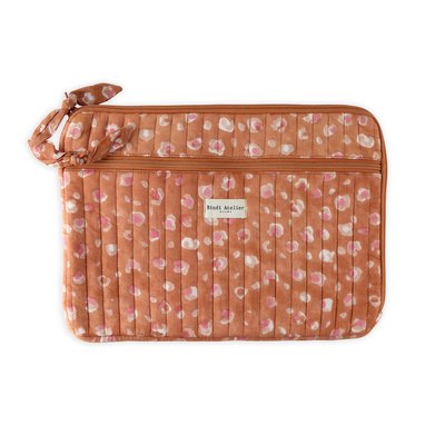 Pochette ordinateur imprimée BENGAL BINDI ATELIER