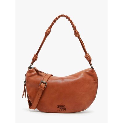 Sac bandoulière Tokyo cuir BASILIC PEPPER
