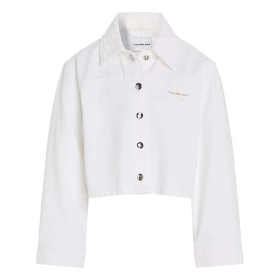 Veste en jean blanche enfant La Redoute
