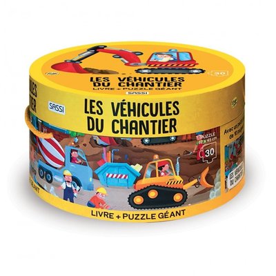 Puzzle Les véhicules du chantier SASSI JUNIOR