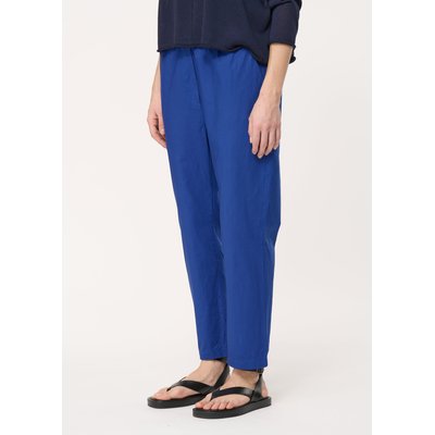 Pantalon bleu roi coupe carotte 7/8ème HUMILITY