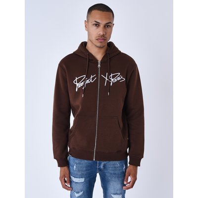 Veste a capuche zippé à broderie Origin PROJECT X