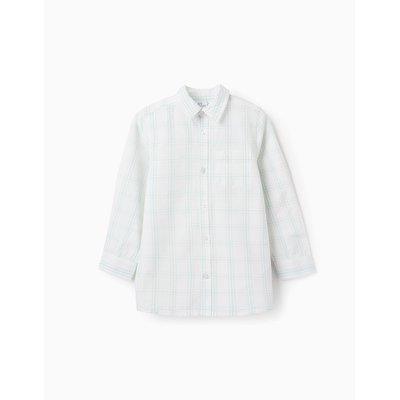 Chemise en Coton à Carreaux ZIPPY