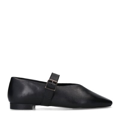 Ballerines en cuir avec boucle SACHA