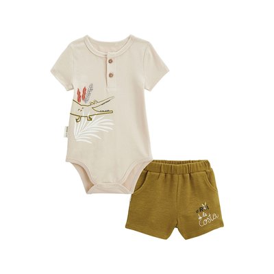 Ensemble body bébé et short Costa PETIT BEGUIN